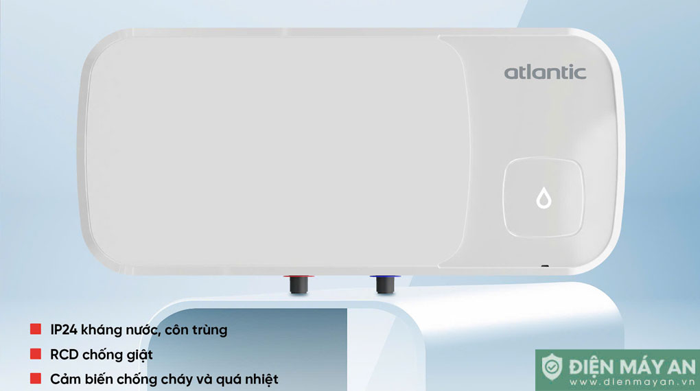 Bình nóng lạnh Atlantic 20 lít SWH 20H M-6 AMI SLIM 823027